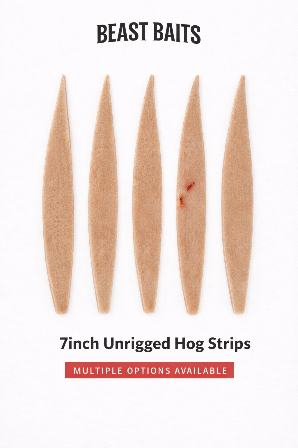 Hog Strips 7inch 5pack