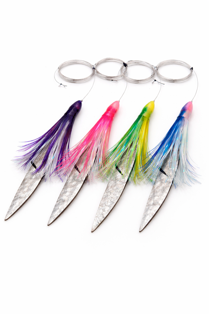 fish lure strips for tumbler Rigged Bonita 2-pack – Beast Baits USA offset Slider lid is BPA Silstar - Tactical Baitcast Reel Seat Size:18