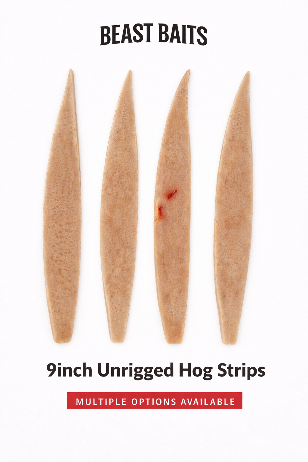 Hog Strips 9inch 4pack
