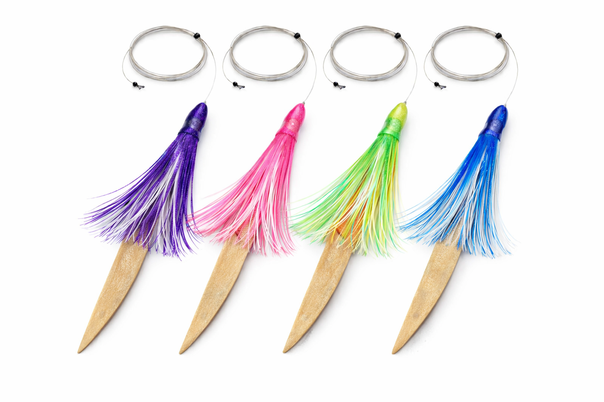 Rigged Hog Strips 2-pack